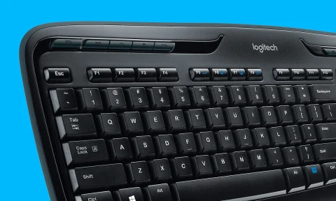 Logitech Desktop MK320 Wireless Keyboard & Mouse, Black (920
