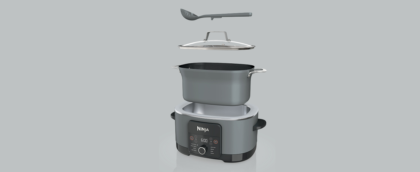 Ninja Foodi PRO 8.5 QT Multi-Cooker 8-in-1 MC1001 New Sealed Box