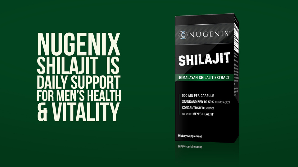 thumbnail video image 2 of Nugenix® Shilajit 500mg, Himalayan Shilajit Extract for Men's Health, 50% Fulvic Acids, 30 Capsules, 2 of 13