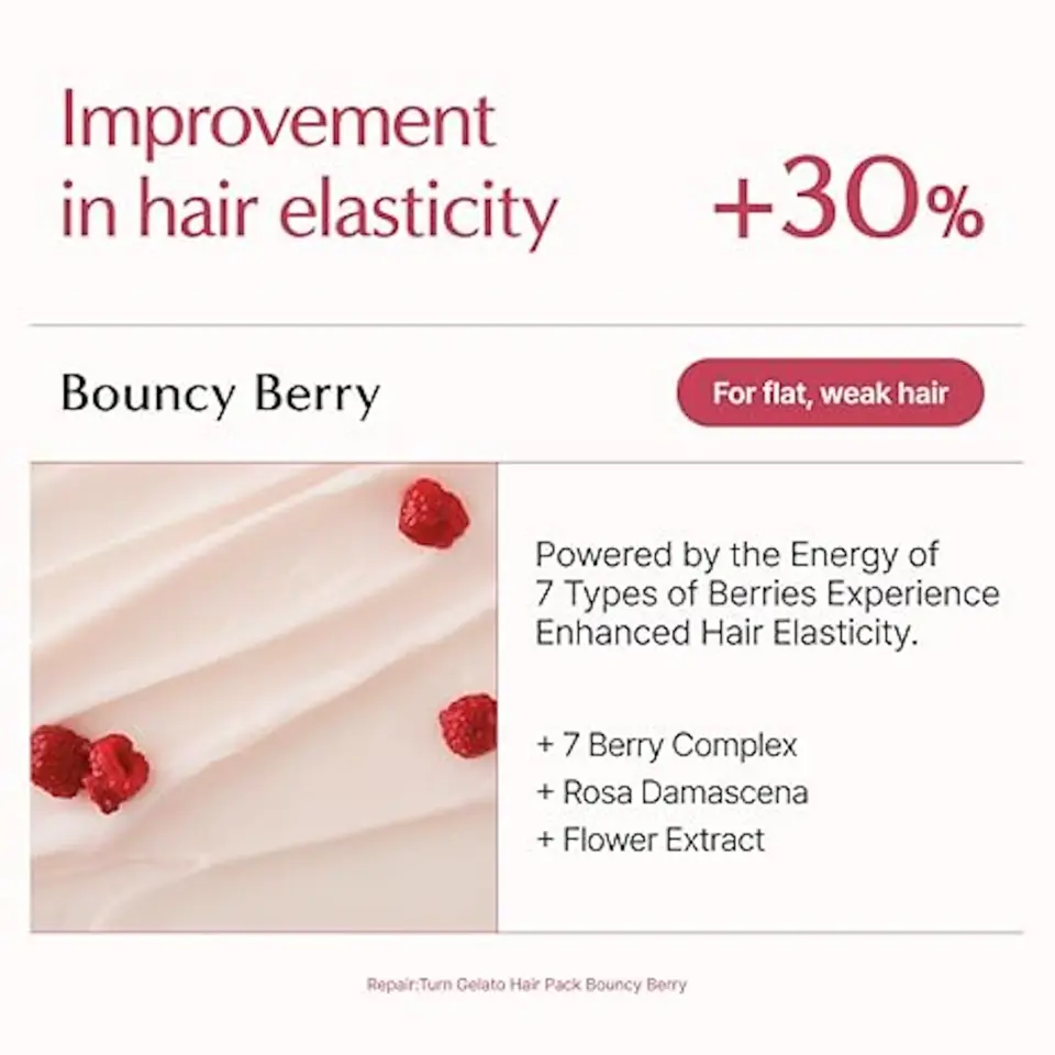 Repair:Turn Gelato Hair Pack Bouncy Berry