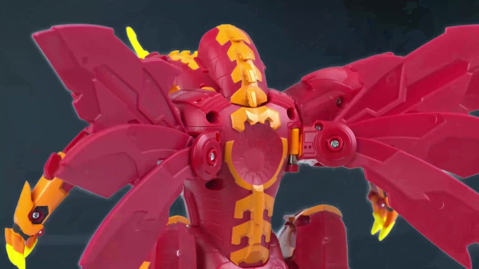 Bakugan Dragonoid Maximus 8 Inch Transforming Figure With Lights And