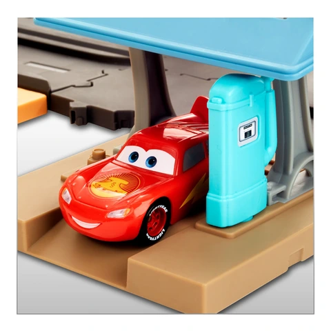 Disney CARS Lot top and garage house