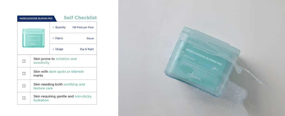 MEDIHEAL Madecassoside Blemish Pad