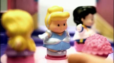 thumbnail video image 2 of Fisher-Price Disney Princess Songs Palace By Little People, 2 of 7