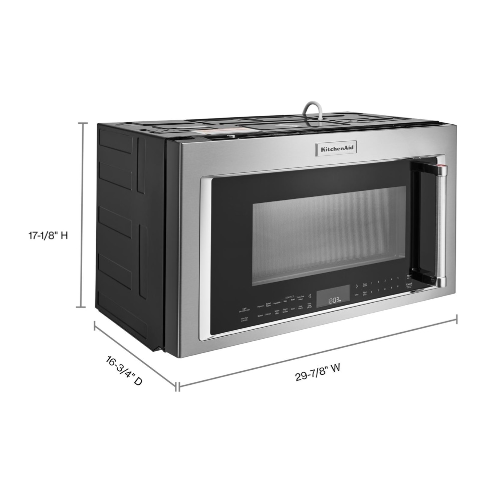 KitchenAid 1000 Watt BuiltIn Low Profile Microwave With