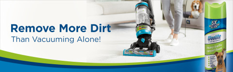 Woolite Foam Carpet Cleaner HEAVY TRAFFIC deep cleans ground-in dirt 22 oz