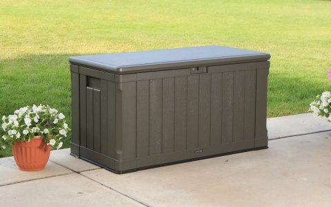 Buy Lifetime 60186 Heavy-Duty Outdoor Storage Deck Box, 116 Gallon