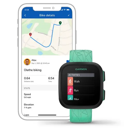 GARMIN - YOSHI24 Garmin Instinct E 40 mm GPS Smartwatch with Silicone Band