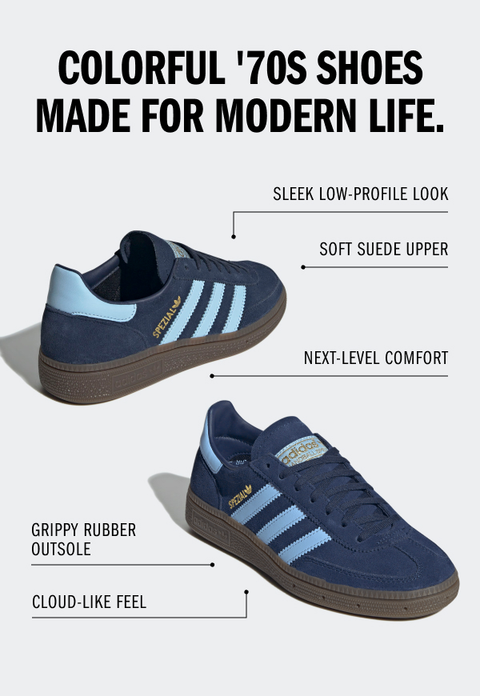 adidas Handball Spezial ネイビー 8 (US) adidas Handball Spezial Sneakers - Blue | Free Shipping with