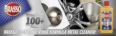 Brasso Multi-Purpose Metal Polish, 8 oz 