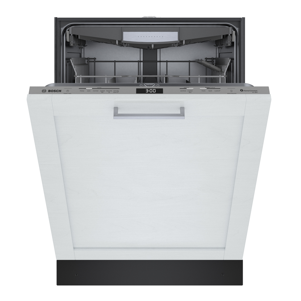 Bosch 800 Series Panel Ready Smart Dishwasher with CrystalDry and