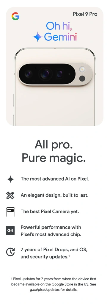 Google Pixel 9 Pro 256GB (Unlocked) Hazel GA05955-US - Best Buy