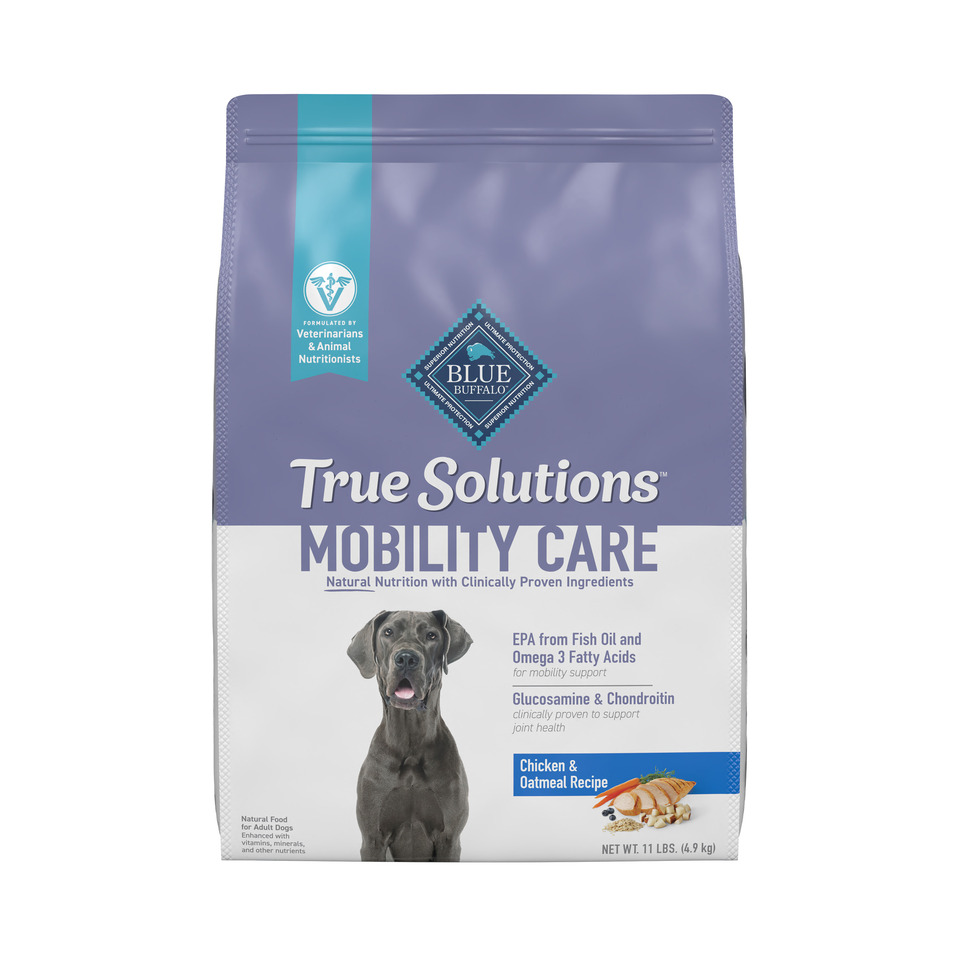 thumbnail video image 2 of Blue Buffalo True Solutions Mobility Care Natural Dry Dog Food, Chicken, 11-lb. Bag, 2 of 13