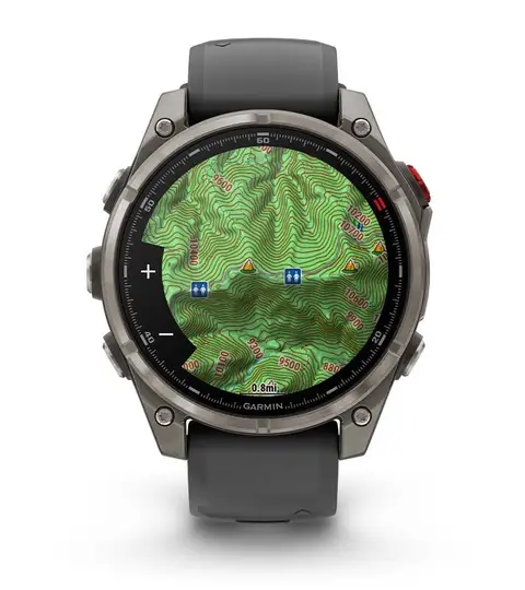 Garmin fēnix 8 Pro AMOLED Sapphire GPS Smartwatch 51mm Fiber