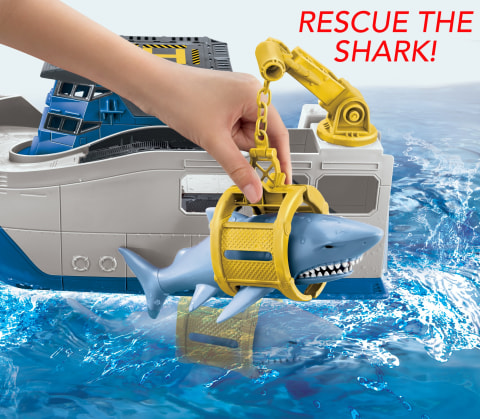 shark ship toy