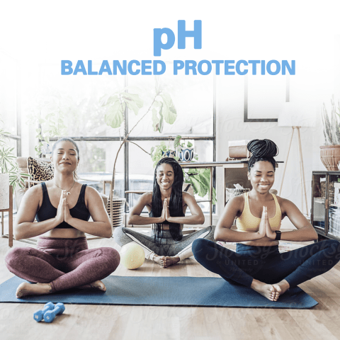 pH Balanced Protection - Women doing yoga