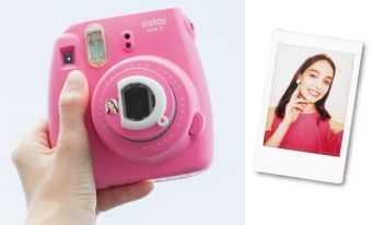 Fujifilm instax mini 9 Instant Film Camera Flamingo Pink 16550631 - Best Buy