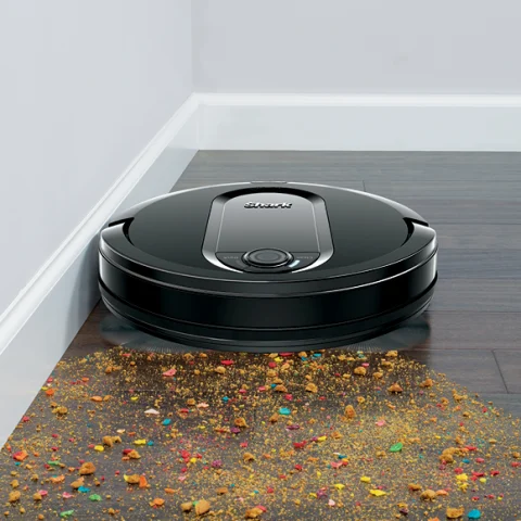 Shark IQ Robot Vacuum Self Cleaning Advanced Nav Home Mapping Wi Fi RV1000 Black Walmart
