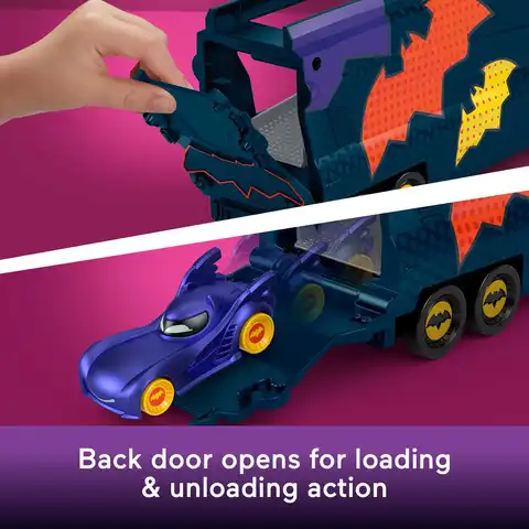 Fisher-Price DC Batwheels Buff Der Bat-Truck – Spielzeugauto Im Maßstab 1:55 Für Kleine Superhelden