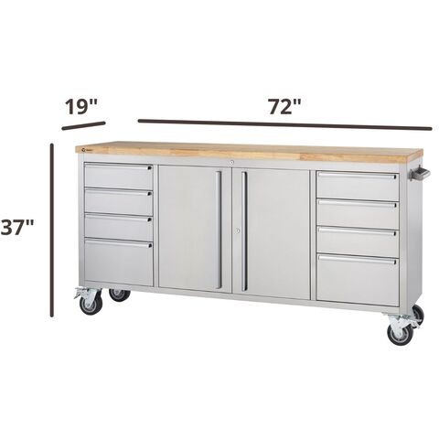 dimensions of the workbench