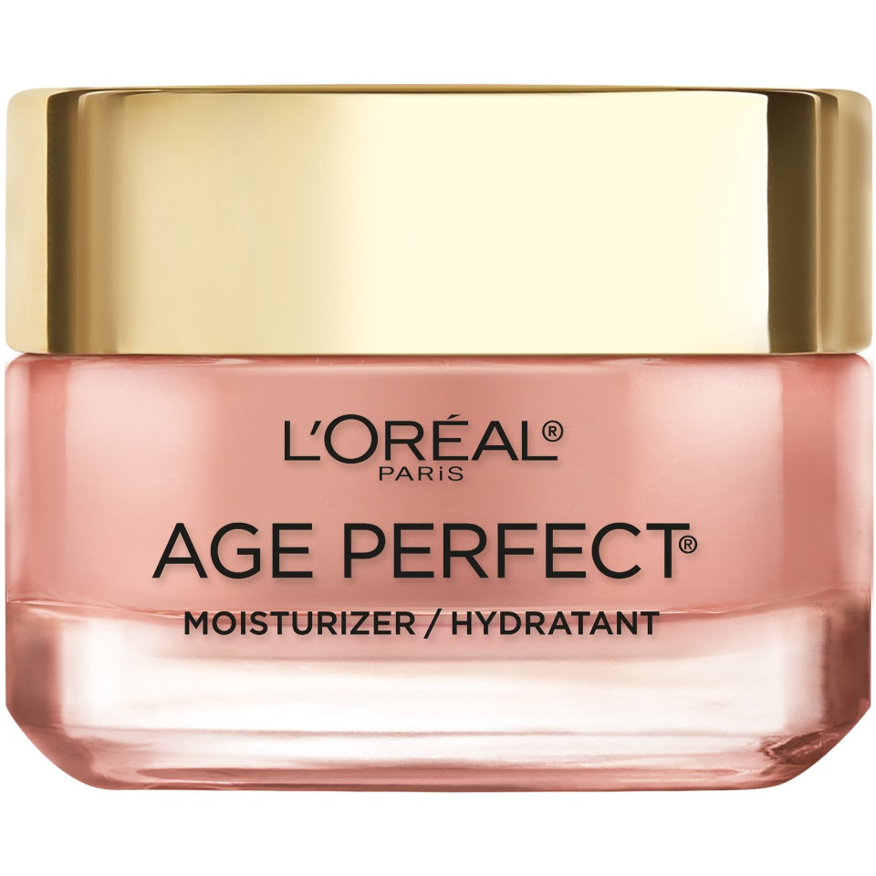 L'Oreal Paris Rosy Tone Moisturizer for Mature, Dull Skin, Age Perfect