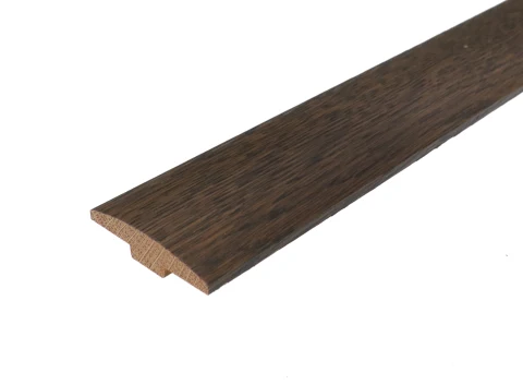 Flexco Grey Washed French Oak 2-in T x 0.6875-in W x 78-in L Solid Wood Reducer