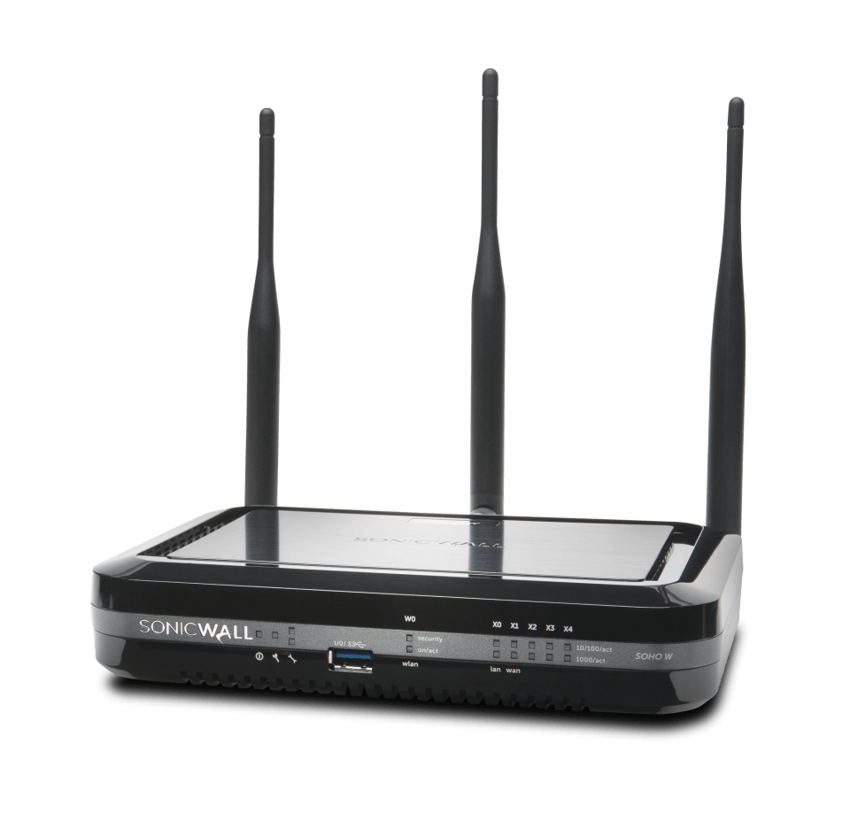 5-port SonicWall SOHO Wireless-N - Security appliance - 5 ports