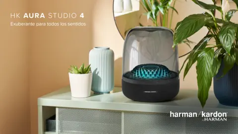【新品】　Harman Kardon Aura Studio 4 黒 Parlante Bluetooth Aura Studio 4 Negro Harman Kardon | Paris.cl