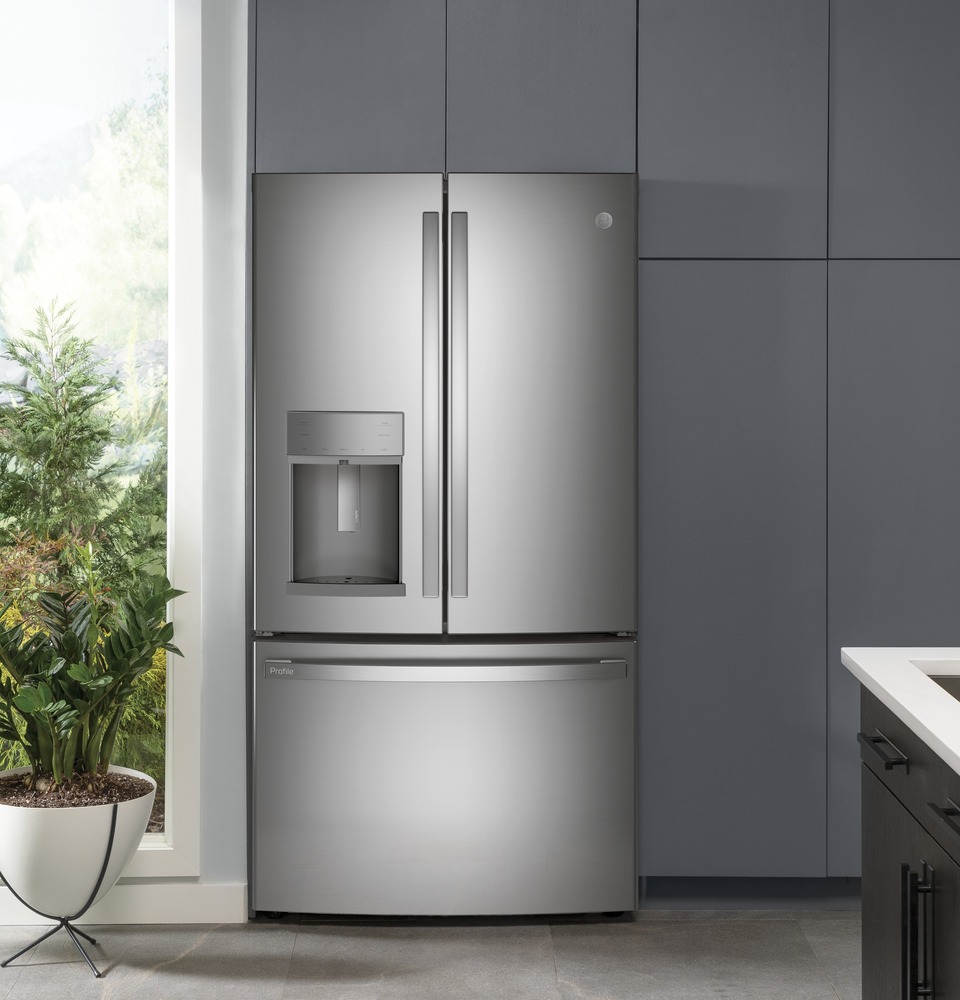 Ge Profile French-Door Refrigerator Pye22Kynfs 3D Model by 3dxin
