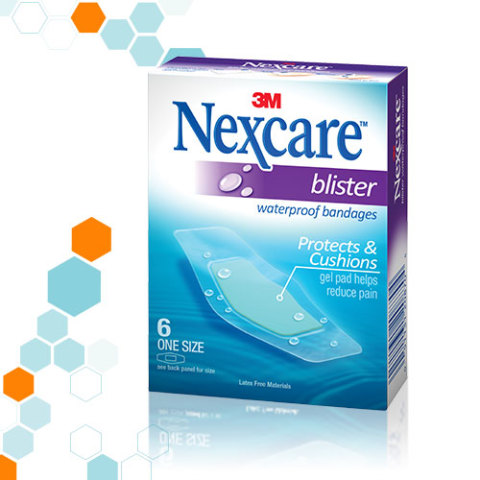 Nexcare™ Cushioned Waterproof Bandages
