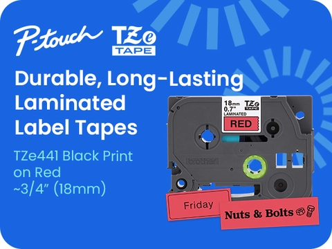 TZE441 | LabelMakersPrinters | By Brother