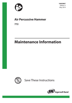 Ingersoll Rand - Manual Riveting Hammer - 01918622 - MSC