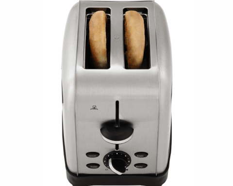 Oster 2-Slice Toaster with Advanced Toast Technology, Stainless