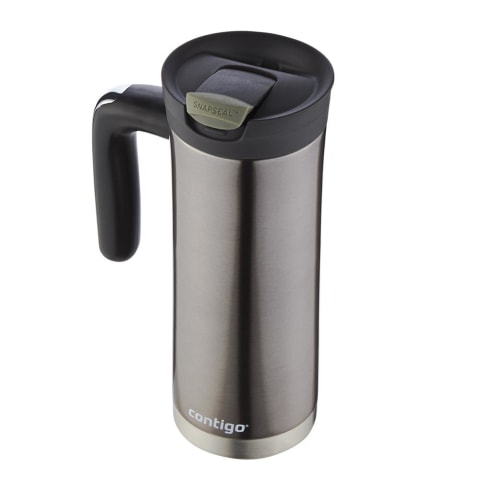 Superior 2.0 Stainless Steel Travel Mug with Handle with SNAPSEAL™Lid, 20oz
