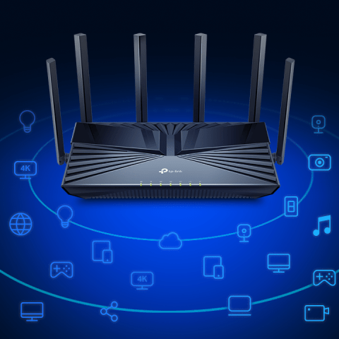 Buy TP-Link AX4400 Dual-Band Gigabit Wi-Fi 6 Router Online In