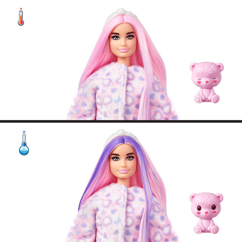 Barbie Cutie Reveal Doll & Accessories, Lamb Plush Costume & 10 Surprises  Including Color Change, “Dream” Cozy Cute Tees