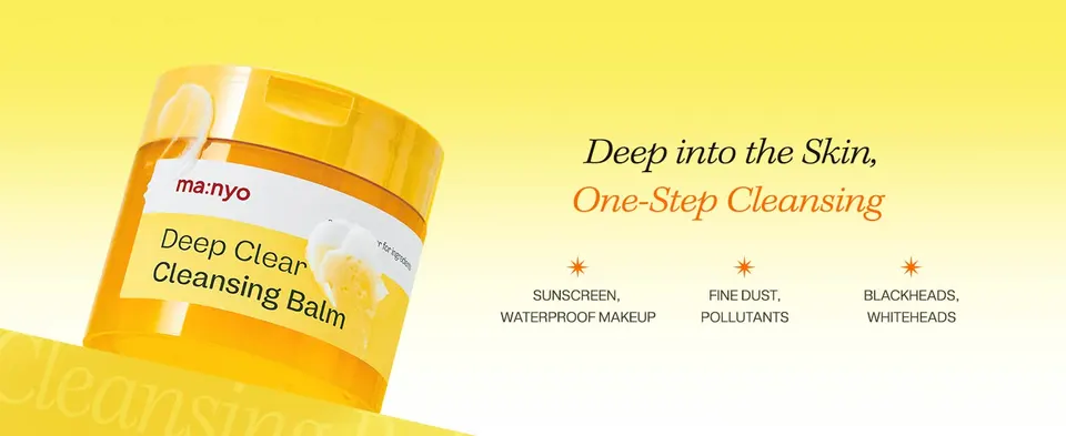 Deep Clear Cleansing Balm with one-step cleansing