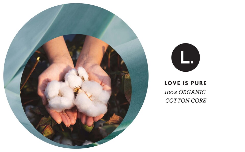 L. Organic Cotton Tampons - Light + Regular, 30 ct