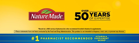 Nature Made. Over 50 Years of Expertise.