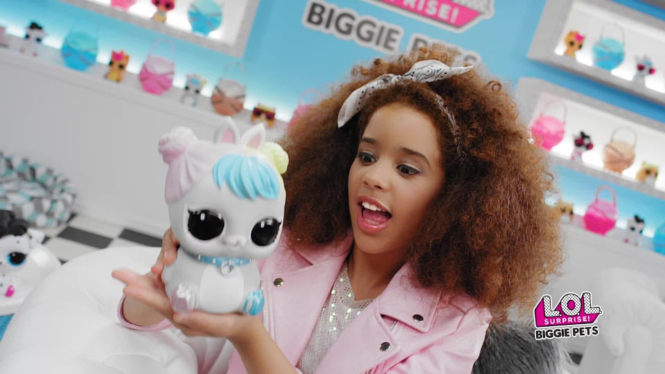 LOL Surprise Biggie Pets Dollmation Mini Backpack & Accessories, Great