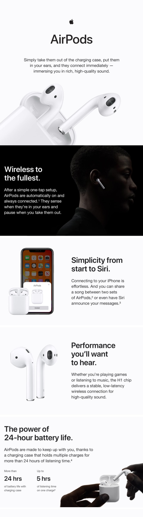 480 ابل &Lt;H1&Gt;Apple Airpods (الجيل الثاني) - أبيض&Lt;/H1&Gt;
&Lt;Div Class=&Quot;Product-Description&Quot;&Gt;بفضل الصوت عالي الجودة ، Siri المنشط بالصوت ، والمكتمل بعلبة الشحن التي توفر أكثر من 24 ساعة من وقت الاستماع ، توفر Airpods تجربة سماعة رأس لاسلكية لا مثيل لها. إنها جاهزة للاستخدام مع جميع أجهزتك. ضعها في أذنيك وستتصل على الفور ، لتغمرك بصوت غني وعالي الجودة. تماما مثل السحر.&Lt;/Div&Gt; Airpods ابل ايربودز (الجيل الثاني) - أبيض (Mv7N2)