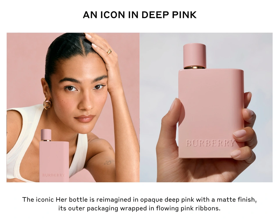 An icon in deep pink