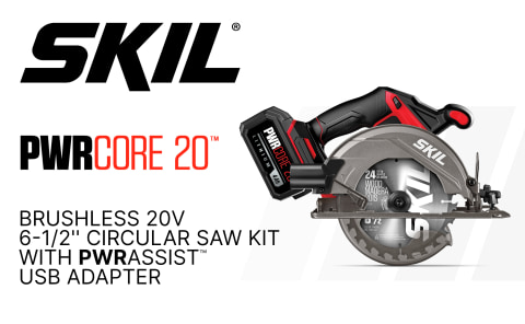 SKIL CR541802 PWR Core 12 Brushless 12V Compact 5-1/2 Inch