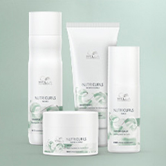 Wella Nutricurls Hair Care for waves and curls