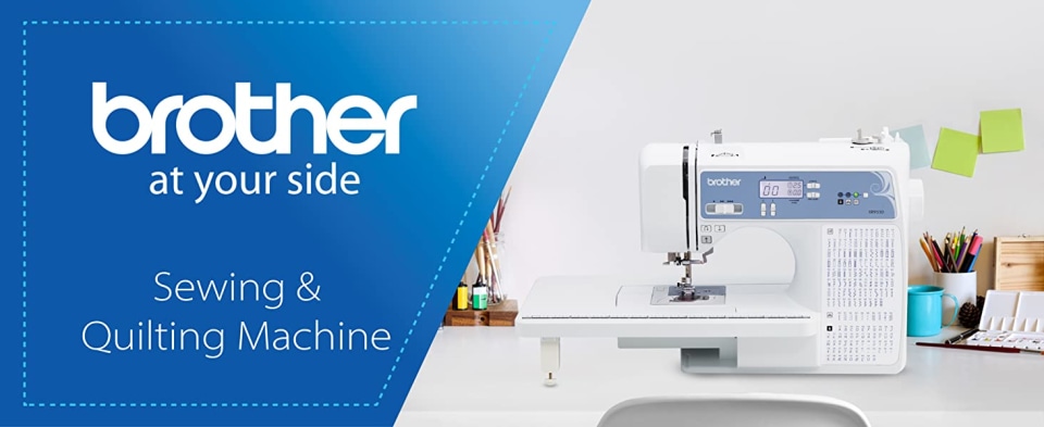 Brother XR9550 Sewing and Quilting Machine with Automatic Needle Threading  - White