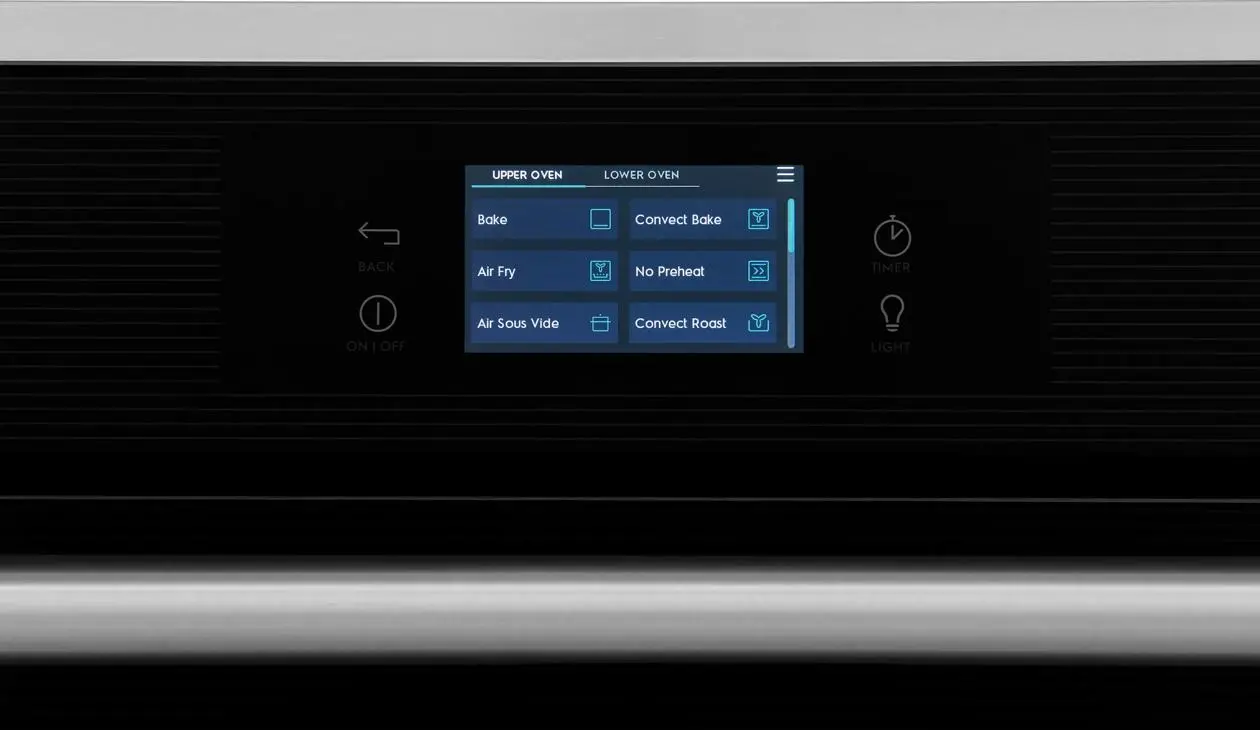 Electrolux Wall Ovens Electrolux built-in wall oven with full-color touch controls