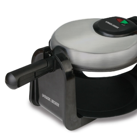 how to use black and decker waffle iron