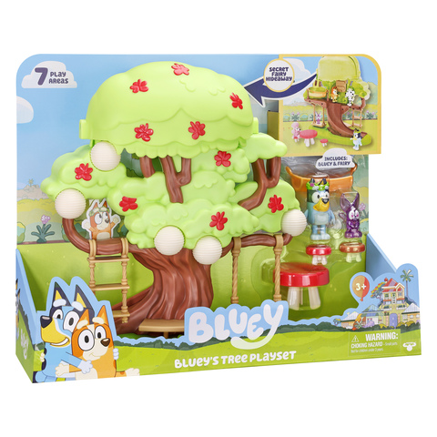 Bluey Tree Playset Corona de flores Bluey, figuras de hadas y accesori –  tienditadelu