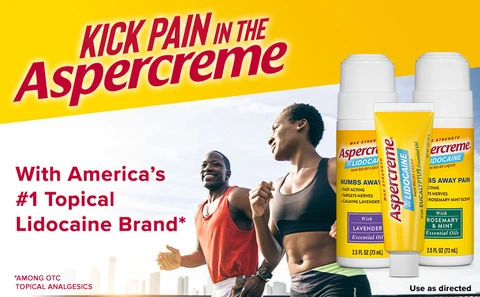 Aspercreme Max Strength with 4% Lidocaine Infused with Bergamot