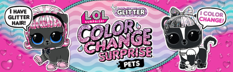 LOL Surprise Glitter Color Change Pets